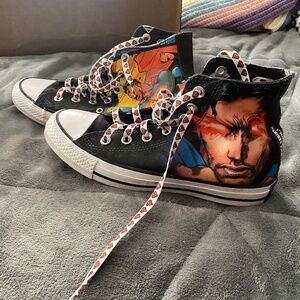 Superman Converse hightops
